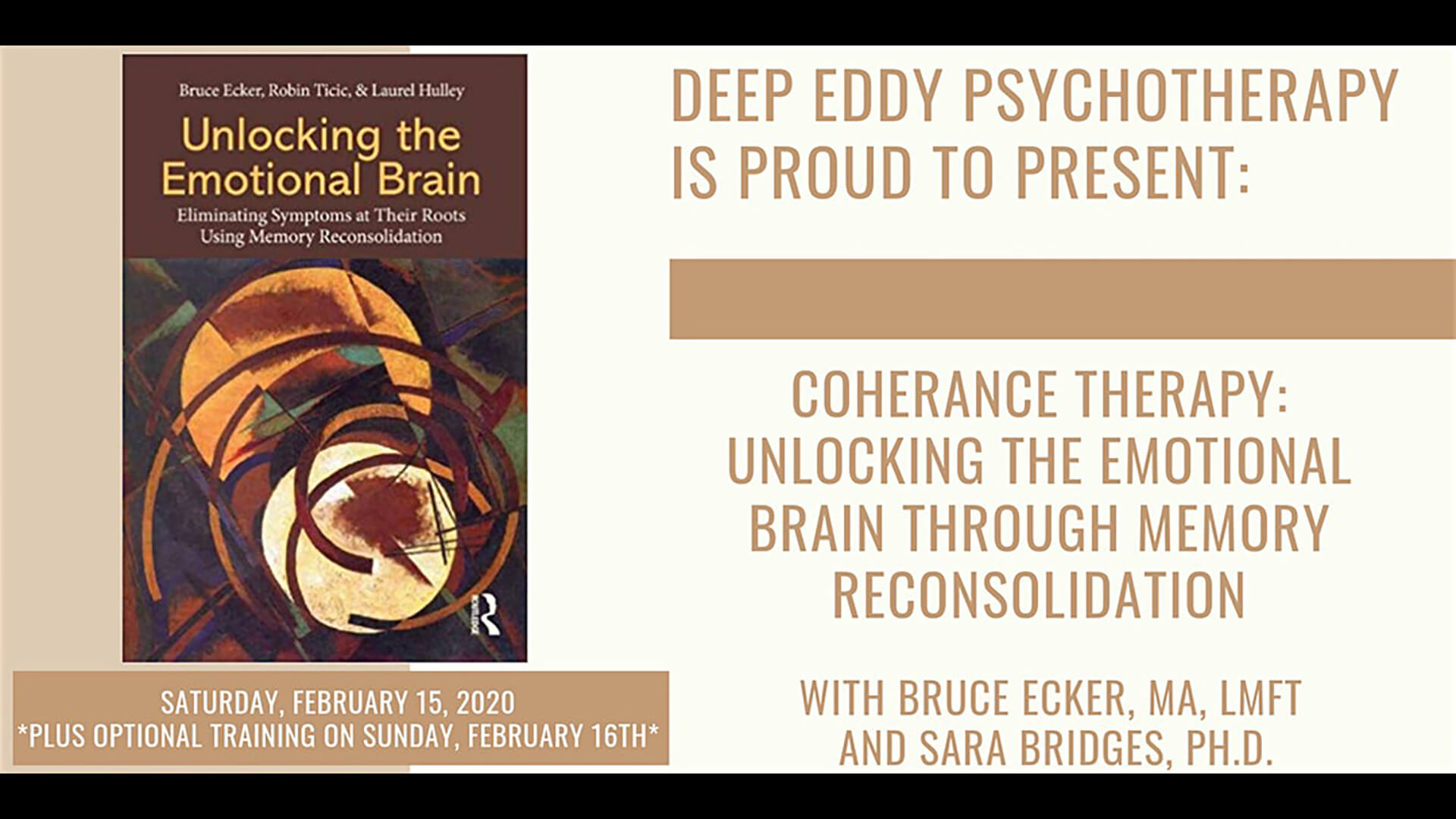 The Life-Changing Science of Memory Reconsolidation with Bruce Ecker & Tori Olds